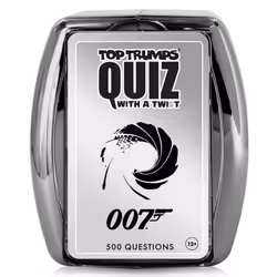 Top Trumps James Bond Quiz Card Game