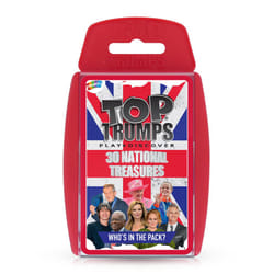 Top Trumps National Treasures Card Game