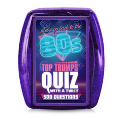 Top Trumps 1980s Quiz Card Game - Let's Go Back To The 80s
