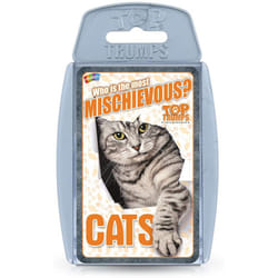 Cats 'Who is Most Mischievous' Top Trumps Card Game, WM01566-EN1-6