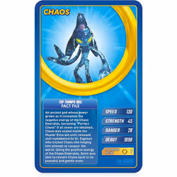 Sonic The Hedgehog Top Trumps Specials Card Game