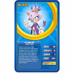 Sonic The Hedgehog Top Trumps Specials Card Game