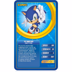 Sonic The Hedgehog Top Trumps Specials Card Game - Additional view 4