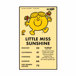 Mr Men & Little Miss Top Trumps Card Game