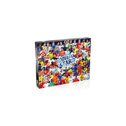 World Football Stars 1000 Piece Jigsaw Puzzle Game, Piece together football players including Harry Kane, Pele, Maradona, Lucy Bronze and Carli Lloyd,