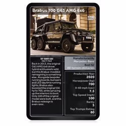 Ultimate 4x4 Vehicles Top Trumps Classics