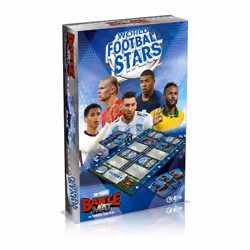 World Football Stars Top Trumps Battle Mat Card Game