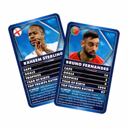 World Football Stars Top Trumps Battle Mat Card Game