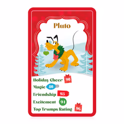 Disney Christmas Top Trumps Card Game