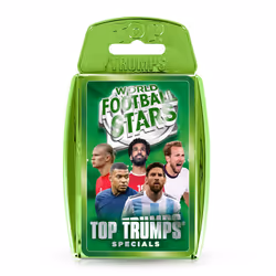 World Football Stars Green Top Trumps Card Game