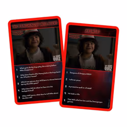 Stranger Things Top Trumps Quiz Card Game