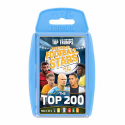 World Football Stars Top 200 - Pack 3 Top Trumps Card Game