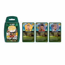 World Football Stars Top 200 - Pack 5 Top Trumps Card Game