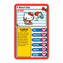 Hello Kitty Top Trumps Card Game