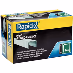 Rapid High Performance Staples, No.140, Leg Length 10 mm, 11910711 - 5000 Pieces