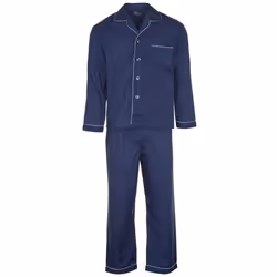 Champion Oxford Pyjamas - Large, Navy