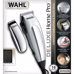 Wahl 79305-1316, Chrome, Silver, Rectangle, 3 mm, 2.5 cm, 1.16 kg, Ear, Eyebrow, Head, Nose