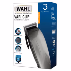 Wahl Vari-Clip Mains-operated Hair Cutting Corded Clipper KitâAdjustable Taper