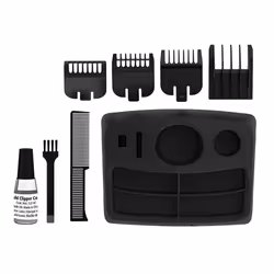 Wahl 9685-517 GroomEase Rechargeable Stubble & Beard Trimmer - 9 Piece Kit
