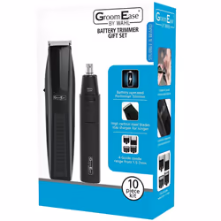 Wahl 5537-6317 GroomEase Battery Beard & Personal Trimmer Gift Set