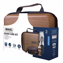 Wahl Mens Cordless Beard Grooming Set With Carry Case 0.5 - 13mm 9916-802