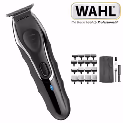 Wahl Cordless Aqua Blade Wet Dry Stubble & Beard Trimmer Grooming Set 9899-800