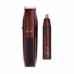 Wahl GroomEase Battery Beard & Trimmer Gift Set - Burgundy - 5537-7017