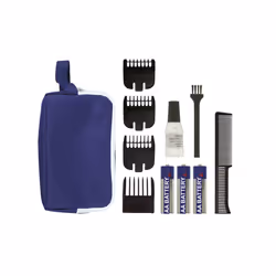 Wahl GroomEase Battery Beard & Trimmer Gift Set - Burgundy - 5537-7017