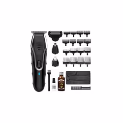 Wahl Beard Trimmer Aqua Blade 10-in-1 Hair Trimmer with Beard Oil 30 ml, Stubble Trimmer, Male Grooming Set, Body Groomer for ...
