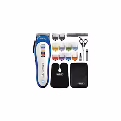 Wahl Hair Clippers for Men, Colour Pro Cordless Clipper, Lithium Head Shaver, Men's Hair Clippers with Colour Coded Length Gu ...