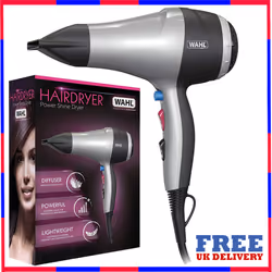 Wahl Women Hairdryer ZY106 Power Shine Dryer Silkier Finish 2000W Powerful Hair Dryer