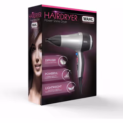 Wahl Women Hairdryer ZY106 Power Shine Dryer Silkier Finish 2000W Powerful Hair Dryer