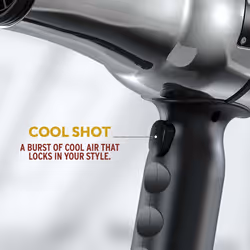 Barber Dryer, Professional Hair Dryers, Pro Styling Tools, Powerful 2200-Watts, Cool Shot Button, 3 Heat&2 Speed Settings, 2 Concentrator Nozzles, 3M