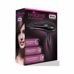 Wahl ZY141 Ionic Style Hair Dryer 2200W - Black