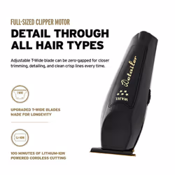 Wahl 5 Star Cordless Barber Combo Clipper and Trimmer kit
