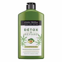 JOHN FRIEDA Detox & Repair, 250 ml, Shampoo, Women, Damaged hair, Dry hair, Repair, Bottle