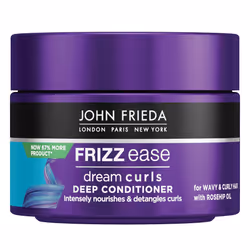 Frizz Ease Dream Curls Deep Conditioner 250ml, Intensively Nourishing Hair Mask for for Naturally Wavy and Curly Hair