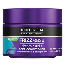 Frizz Ease Dream Curls Deep Conditioner 250ml, Intensively Nourishing Hair Mask for for Naturally Wavy and Curly Hair