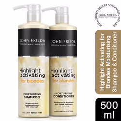John Frieda Sheer Blonde Activating Shampoo & Conditioner New Duo Pack