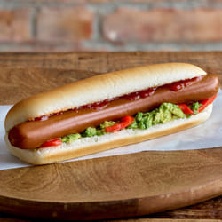 Americana Frozen Jumbo Hot Dog Rolls Side Sliced 8.5inch - 48x85g