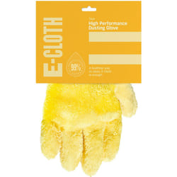 e-Cloth Cleaning & Dusting Duster Glove Mitt Cloth - Yellow, No Chemicals