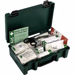 Safety First Aid Group Economy First Aid Kit BS 8599 Compliant, Small Fully Stocked