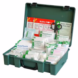 Safety First Aid Group Economy First Aid Kit BS 8599 Compliant, Large Fully Stocked