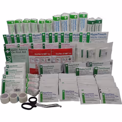 Safety First Aid Group Economy First Aid Kit BS 8599 Compliant, Large Fully Stocked