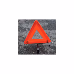 Q4232 Safety Warning Triangle for Roadside Breakdowns Foldable Wind Tested with Case