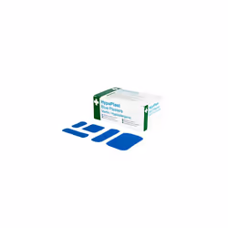 HypaPlast Blue Visually Detectable Washproof Plasters, Assorted (Pack of 100)