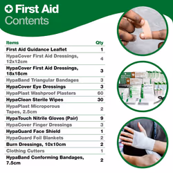 Safety First Aid First Aid Kit Refill Pack British Standard 8599 Compliant, Medium 25-100 Persons