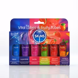 Skins 12ml Sampler Tubes - Vital & Fruity 6pk