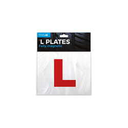 Simply TL1000 Pack of 2, Fully Magnetic Car L-Plates, Twin Pack for Learning Drivers, Easy to Attach & Remove, Strong Magnetic Backs for Vehicles ,