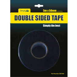 Double Sided Tape Self Strong Adhesive Mounting Foam Car Trim Plate 50mm x 5M